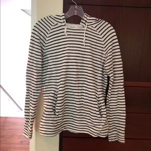 J.Crew Striped Hoodie